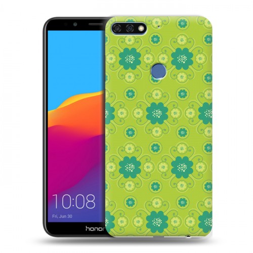 Дизайнерский пластиковый чехол для Huawei Honor 7C Pro Богемские шаблоны