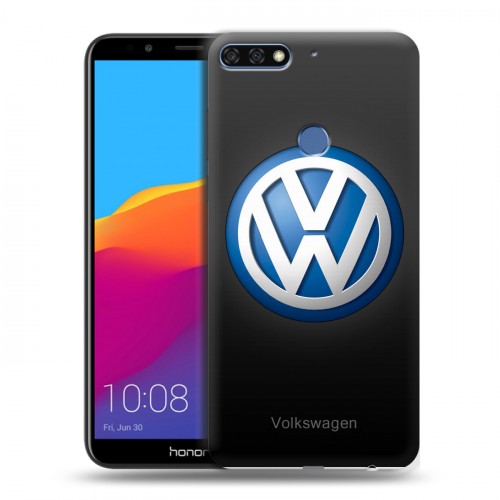 Дизайнерский пластиковый чехол для Huawei Honor 7C Pro Volkswagen