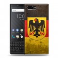Дизайнерский пластиковый чехол для BlackBerry KEY2 Флаг Германии