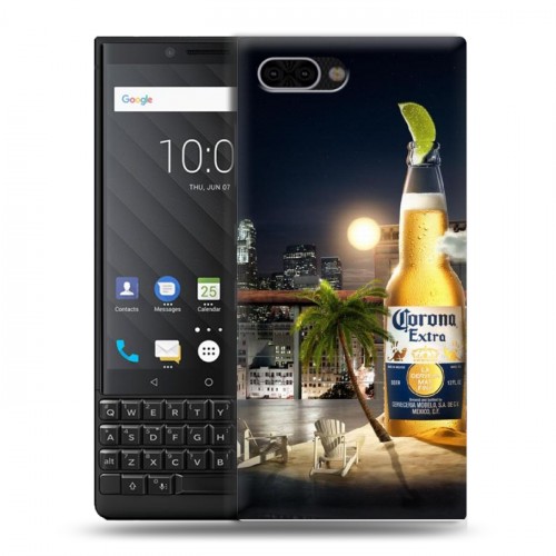 Дизайнерский пластиковый чехол для BlackBerry KEY2 Corona