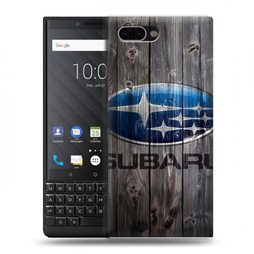 Дизайнерский пластиковый чехол для BlackBerry KEY2 Subaru