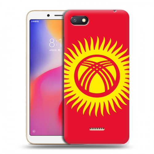 Дизайнерский пластиковый чехол для Xiaomi RedMi 6A флаг Киргизии