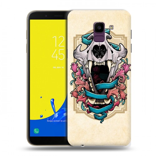 Дизайнерский пластиковый чехол для Samsung Galaxy J6 Таинственные гербы