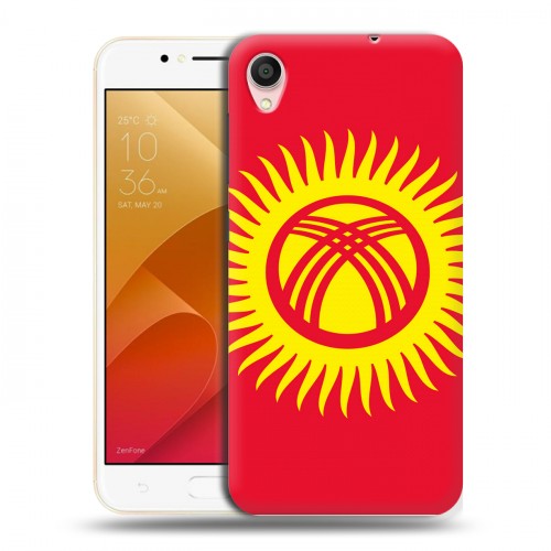 Дизайнерский пластиковый чехол для ASUS ZenFone Live L1 флаг Киргизии