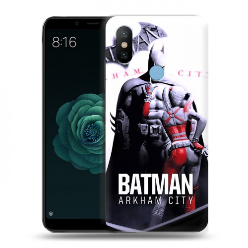 Дизайнерский силиконовый чехол для Xiaomi Mi A2 Batman игра