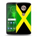 Дизайнерский пластиковый чехол для Motorola Moto G6 Флаг Ямайки