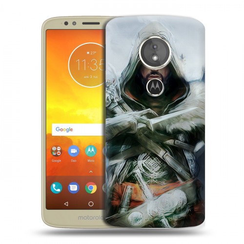 Дизайнерский силиконовый чехол для Motorola Moto E5 Assassins Creed