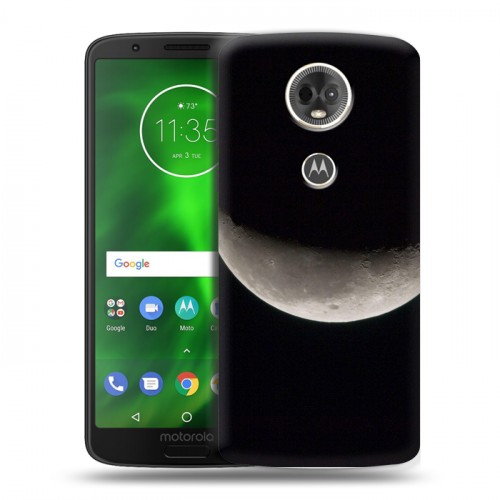 Дизайнерский пластиковый чехол для Motorola Moto E5 Plus Луна