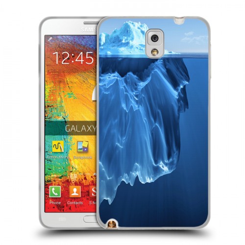 Дизайнерский пластиковый чехол для Samsung Galaxy Note 3 айсберг