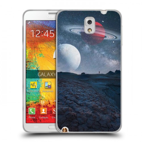 Дизайнерский пластиковый чехол для Samsung Galaxy Note 3 Магический космос