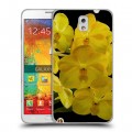 Дизайнерский пластиковый чехол для Samsung Galaxy Note 3 Орхидеи