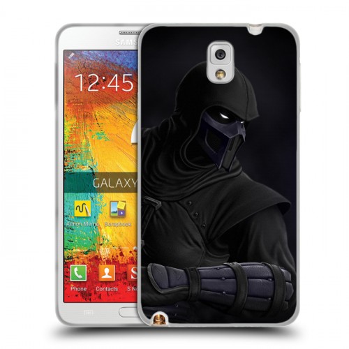 Дизайнерский пластиковый чехол для Samsung Galaxy Note 3 Mortal Combat