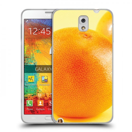 Дизайнерский пластиковый чехол для Samsung Galaxy Note 3 Апельсины