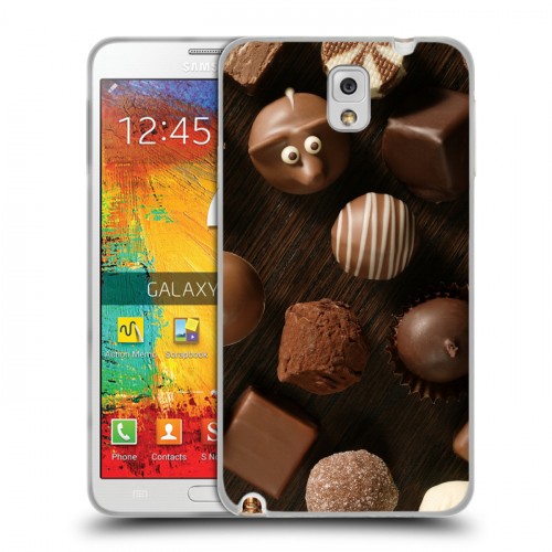 Дизайнерский пластиковый чехол для Samsung Galaxy Note 3 Конфеты