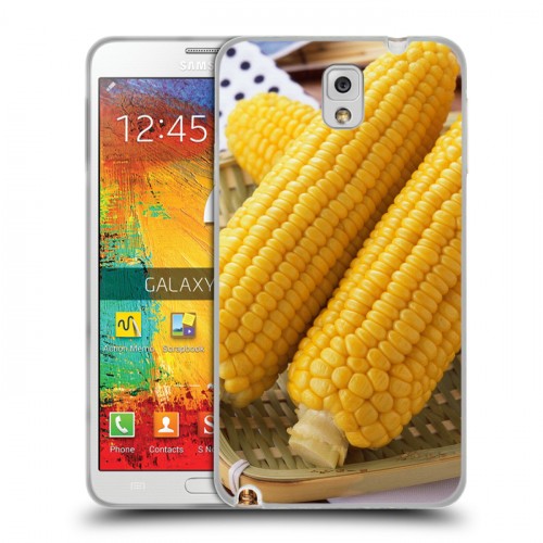 Дизайнерский пластиковый чехол для Samsung Galaxy Note 3 Кукуруза