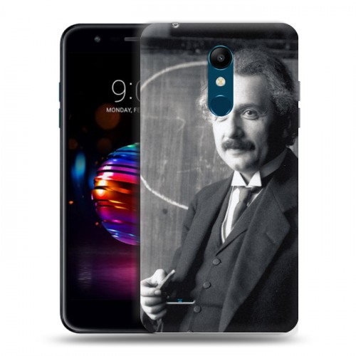 Дизайнерский силиконовый чехол для LG K11 Plus Альберт Эйнштейн