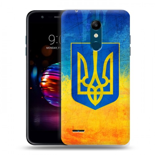 Дизайнерский силиконовый чехол для LG K11 Plus Флаг Украины
