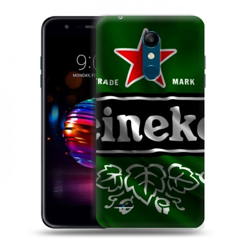 Дизайнерский силиконовый чехол для LG K11 Plus Heineken