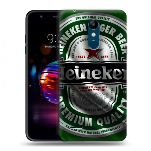 Дизайнерский силиконовый чехол для LG K11 Plus Heineken