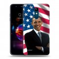 Дизайнерский силиконовый чехол для LG K11 Plus Барак Обама