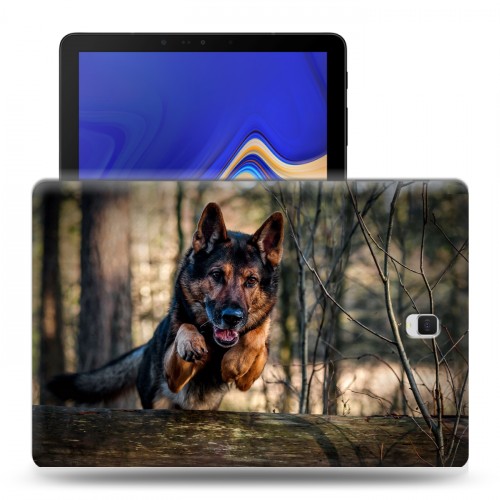 Дизайнерский силиконовый чехол для Samsung Galaxy Tab S4 Собаки