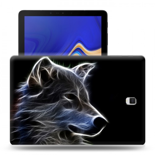 Дизайнерский силиконовый чехол для Samsung Galaxy Tab S4 Волки