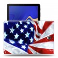 Дизайнерский силиконовый чехол для Samsung Galaxy Tab S4 флаг сша