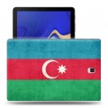 Дизайнерский силиконовый чехол для Samsung Galaxy Tab S4 Флаг Азербайджана