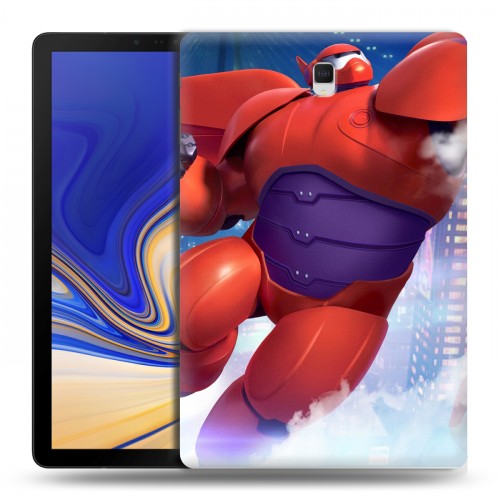 Дизайнерский силиконовый чехол для Samsung Galaxy Tab S4 Город Героев