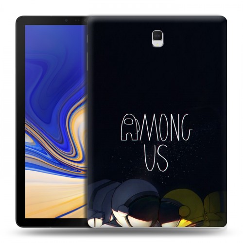 Дизайнерский силиконовый чехол для Samsung Galaxy Tab S4 Among Us