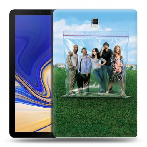 Дизайнерский силиконовый чехол для Samsung Galaxy Tab S4 Weeds