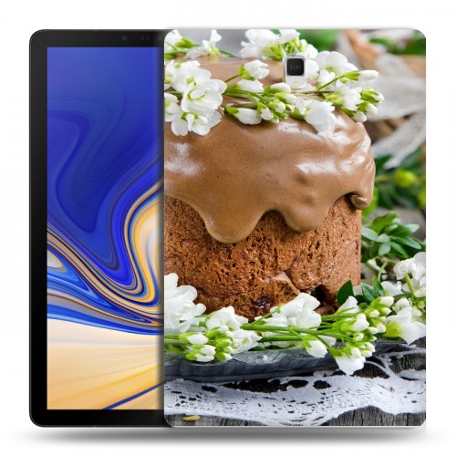 Дизайнерский силиконовый чехол для Samsung Galaxy Tab S4 Пасха