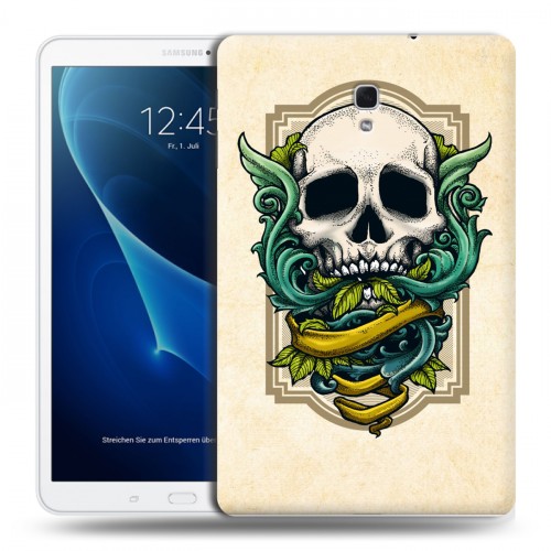 Дизайнерский силиконовый чехол для Samsung Galaxy Tab A 10.5 Таинственные гербы