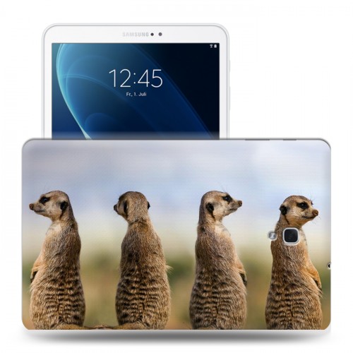 Дизайнерский силиконовый чехол для Samsung Galaxy Tab A 10.5 Грызуны