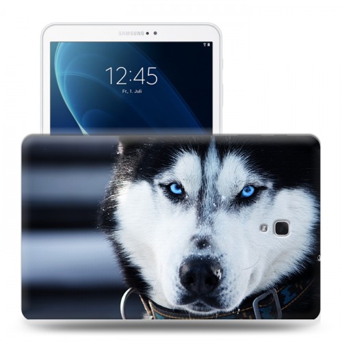 Дизайнерский силиконовый чехол для Samsung Galaxy Tab A 10.5 Собаки