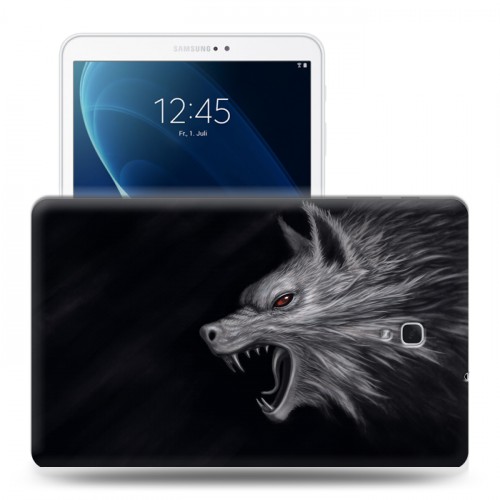 Дизайнерский силиконовый чехол для Samsung Galaxy Tab A 10.5 Волки