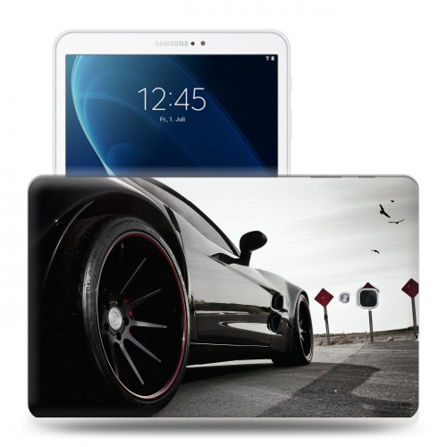 Дизайнерский силиконовый чехол для Samsung Galaxy Tab A 10.5 chevrolet