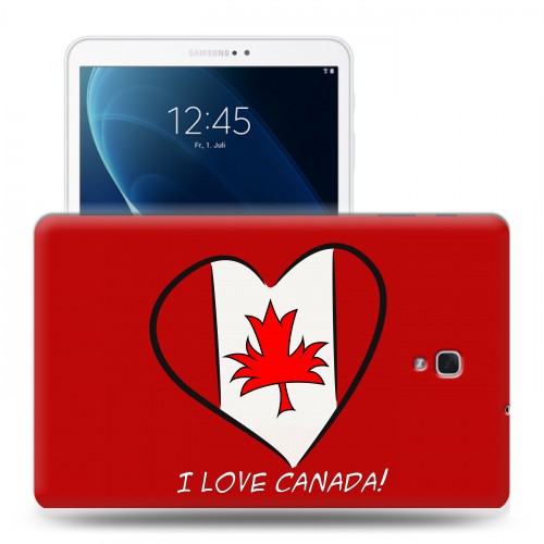 Дизайнерский силиконовый чехол для Samsung Galaxy Tab A 10.5 флаг канады