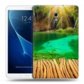 Дизайнерский силиконовый чехол для Samsung Galaxy Tab A 10.5 водопады