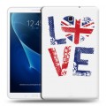 Дизайнерский силиконовый чехол для Samsung Galaxy Tab A 10.5 British love