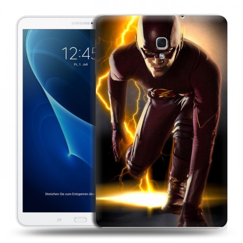 Дизайнерский силиконовый чехол для Samsung Galaxy Tab A 10.5 флэш