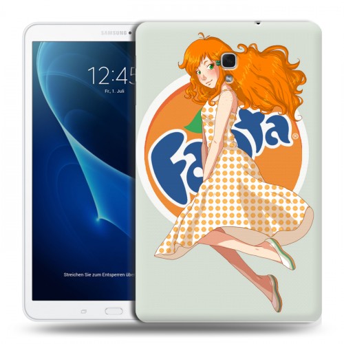Дизайнерский силиконовый чехол для Samsung Galaxy Tab A 10.5 Fanta