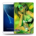Дизайнерский силиконовый чехол для Samsung Galaxy Tab A 10.5 Heineken