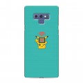 Дизайнерский силиконовый чехол для Samsung Galaxy Note 9 Pokemo Go