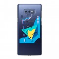 Полупрозрачный дизайнерский силиконовый чехол для Samsung Galaxy Note 9 Абстракции 3