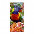 Дизайнерский силиконовый чехол для Samsung Galaxy Note 9 Попугаи