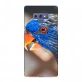Дизайнерский силиконовый с усиленными углами чехол для Samsung Galaxy Note 9 Попугаи