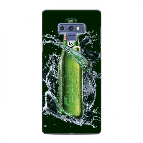 Дизайнерский силиконовый чехол для Samsung Galaxy Note 9 Carlsberg