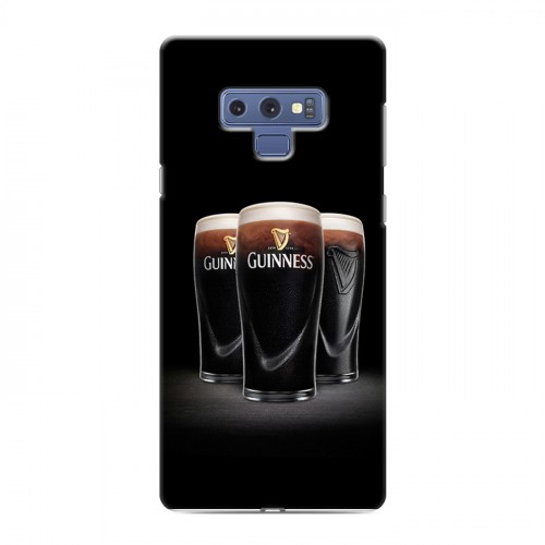 Дизайнерский силиконовый с усиленными углами чехол для Samsung Galaxy Note 9 Guinness