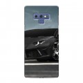 Дизайнерский силиконовый с усиленными углами чехол для Samsung Galaxy Note 9 Lamborghini